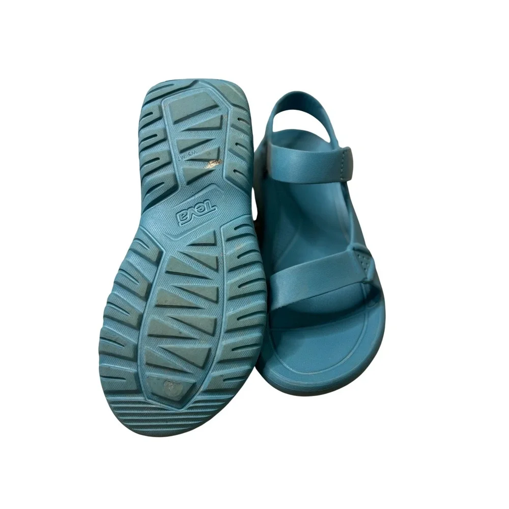 Teva Hurricane Drift Blue EVA Water Sandals Womens 9 Mens 7 Lightweight Float - Picture 5 of 6